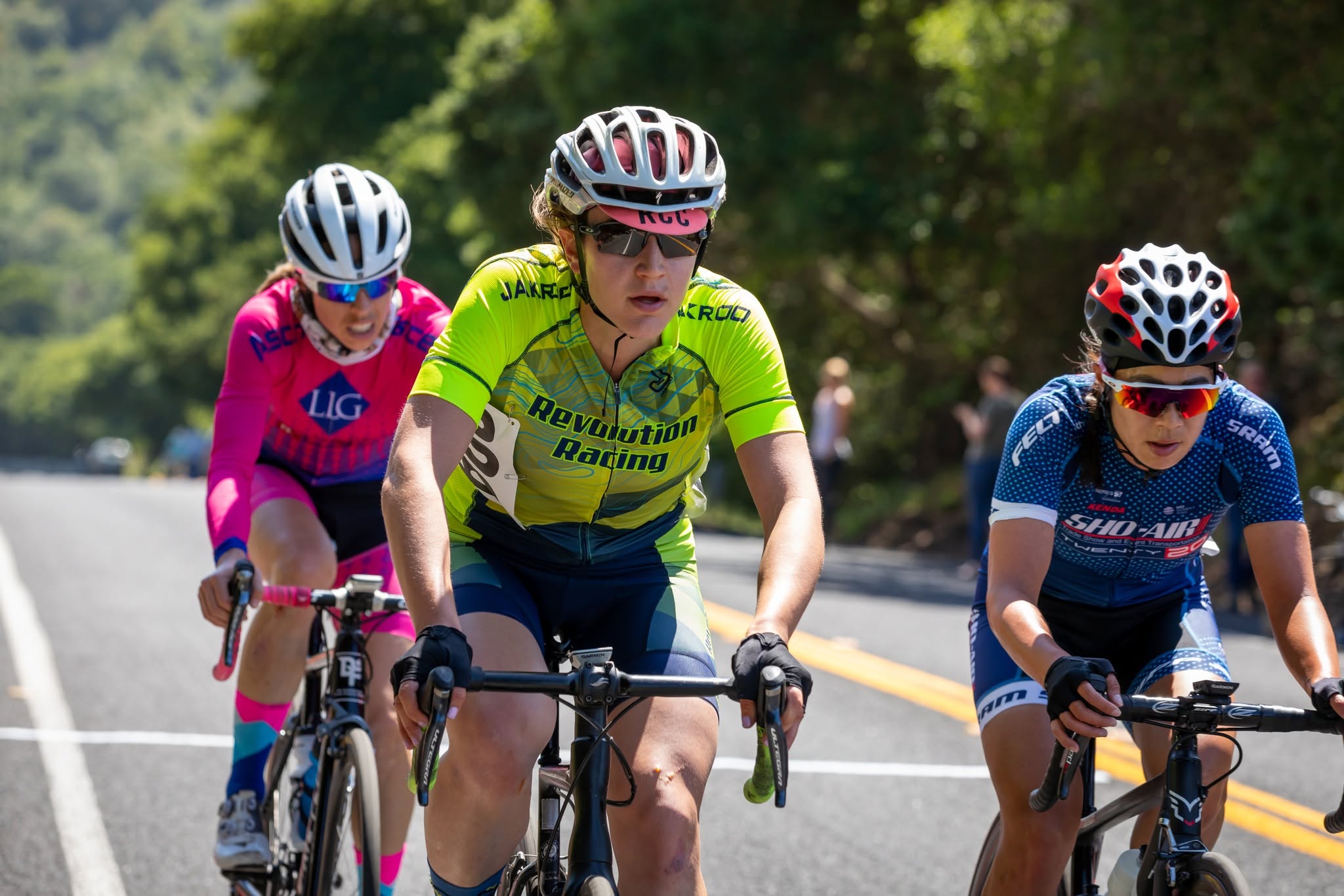 Kristen Faulkner at Berkeley Hills Road Race