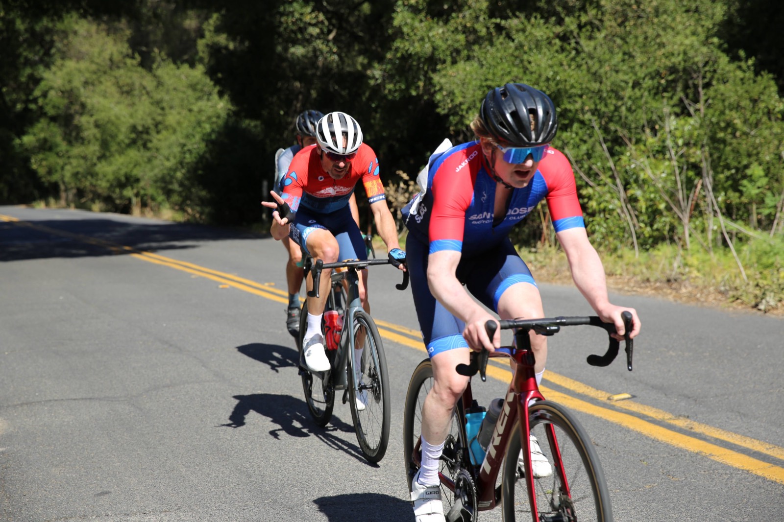 San Jose Bicycle Club riders racing the Berkeley Omnium