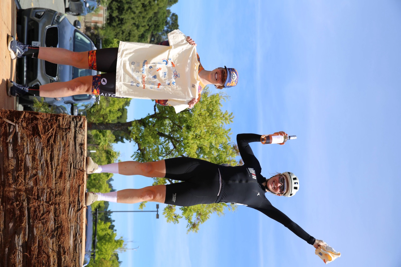 A Thursdays Cycling Collective rider at the Berkeley Omnium