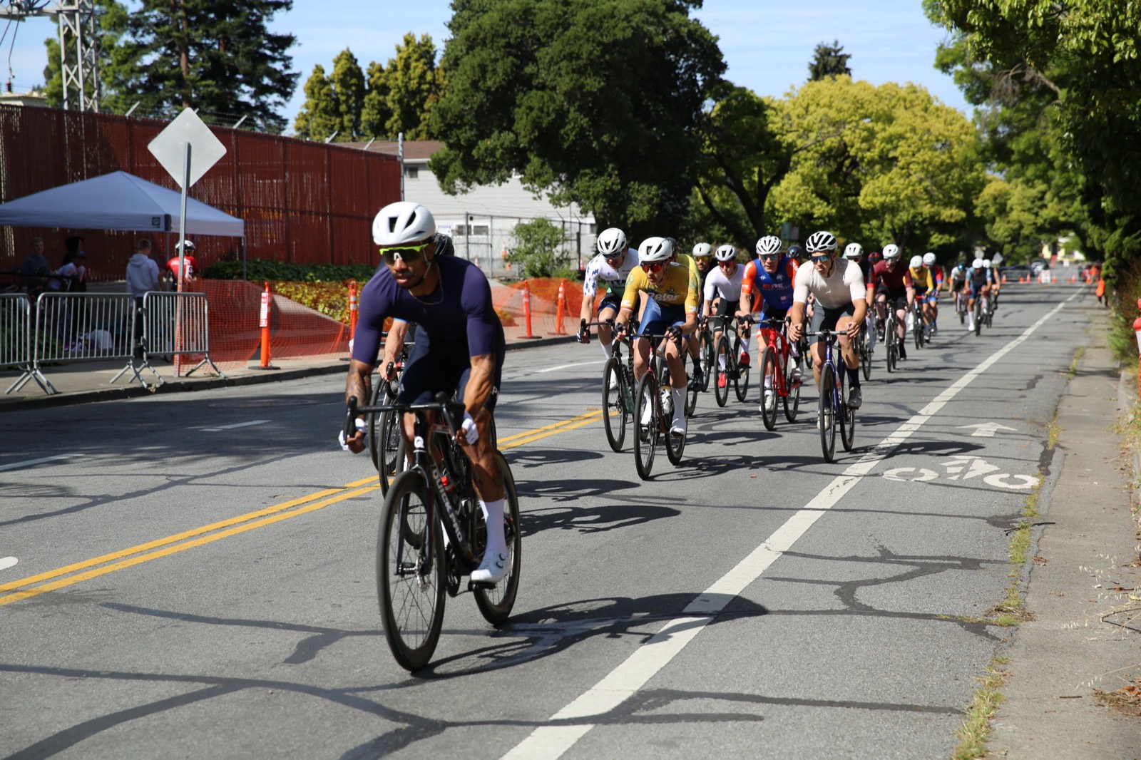 Thursdays Cycling Collective riders racing the Berkeley Omnium