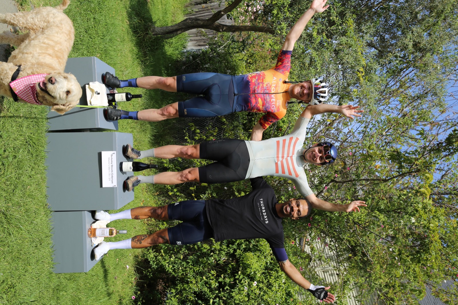 Thursdays Cycling Collective during race weekend at the Berkeley Omnium